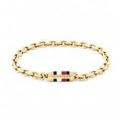 TOMMY HILFIGER JEWELS TJ2790653 HEREN ARMBAND VERGULD STAAL BRUCE