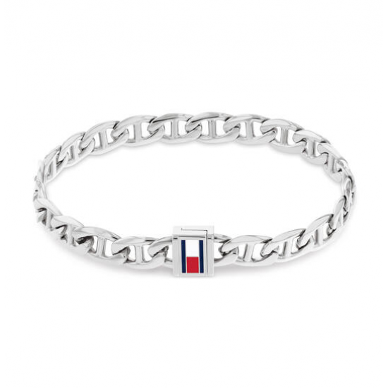 TOMMY HILFIGER JEWELS TJ2790645S HEREN ARMBAND STAAL OCEANIC