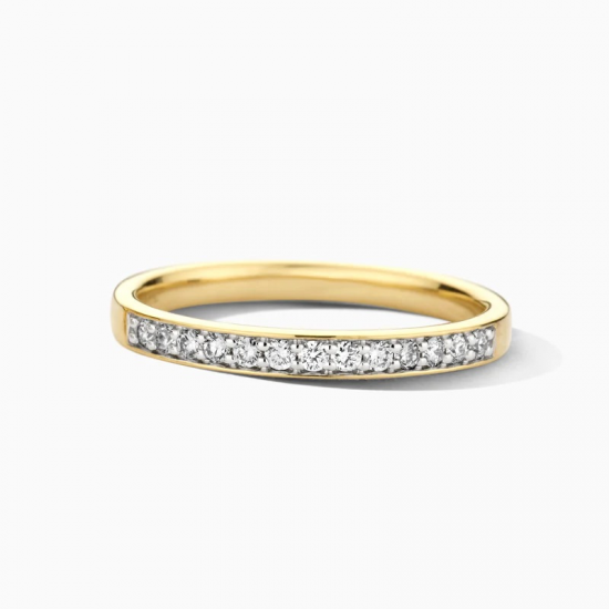 BLUSH LG1033Y GEELGOUDEN RING MET LAB GROWN DIAMOND 0.22CT BLUSH LG1033Y GEELGOUDEN RING MET LAB GROWN DIAMOND 0.22CT