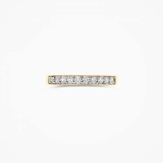 BLUSH LG1035Y GEELGOUDEN RING MET LAB GROWN DIAMOND 0.40CT