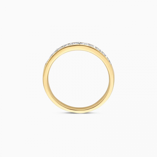 BLUSH LG1035Y GEELGOUDEN RING MET LAB GROWN DIAMOND 0.40CT
