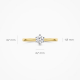 BLUSH LG1038B GEELGOUDEN RING MET LAB GROWN DIAMOND 0.40CT BLUSH LG1038B GEELGOUDEN RING MET LAB GROWN DIAMOND 0.40CT