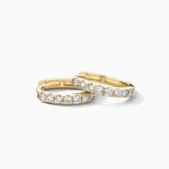 BLUSH LG7029Y GEELGOUDEN OORRINGEN MET LAB GROWN DIAMOND 0.45CT BLUSH LG7029Y GEELGOUDEN OORRINGEN MET LAB GROWN DIAMOND 0.45CT
