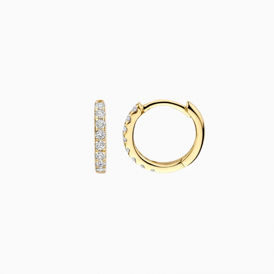 BLUSH LG7029Y GEELGOUDEN OORRINGEN MET LAB GROWN DIAMOND 0.45CT BLUSH LG7029Y GEELGOUDEN OORRINGEN MET LAB GROWN DIAMOND 0.45CT
