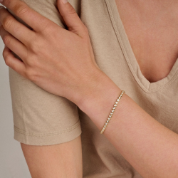 BLUSH LG2005Y-17 GOUDEN ARMBAND MET LAB GROWN DIAMOND