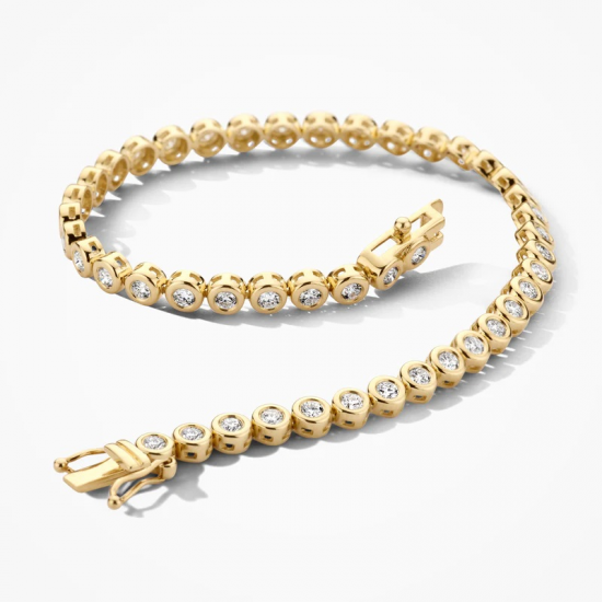 BLUSH LG2005Y-17 GOUDEN ARMBAND MET LAB GROWN DIAMOND BLUSH LG2005Y-17 GOUDEN ARMBAND MET LAB GROWN DIAMOND