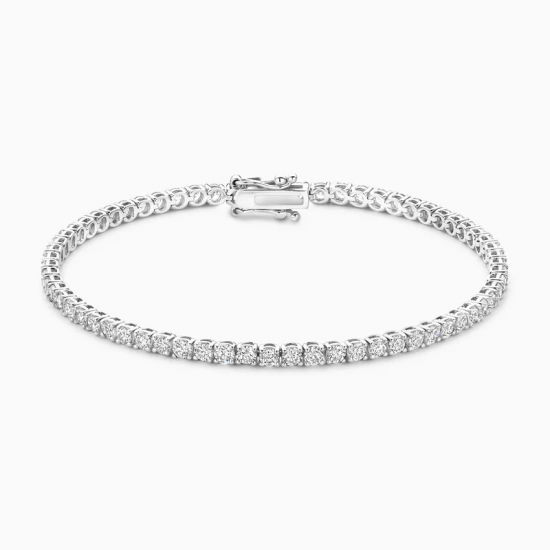 BLUSH LG2007W-17 WITGOUDEN ARMBAND MET LAB GROWN DIAMOND BLUSH LG2007W-17 WITGOUDEN ARMBAND MET LAB GROWN DIAMOND