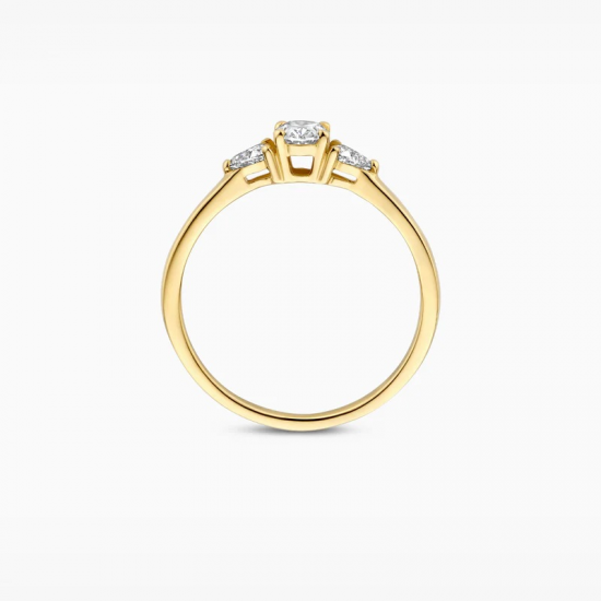 BLUSH LG1039Y GEELGOUDEN RING MET LAB GROWN DIAMOND 0.55CT BLUSH LG1039Y GEELGOUDEN RING MET LAB GROWN DIAMOND 0.55CT