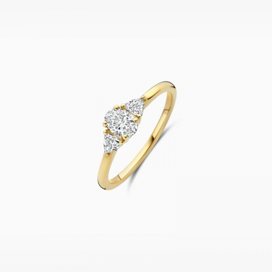 BLUSH LG1039Y GEELGOUDEN RING MET LAB GROWN DIAMOND 0.55CT BLUSH LG1039Y GEELGOUDEN RING MET LAB GROWN DIAMOND 0.55CT