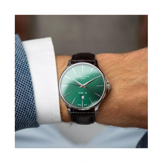 CERTINA C045.410.16.091.00 HERENHORLOGE STAAL DS-8