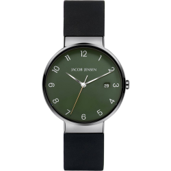 JACOB JENSEN JJ 184 HORLOGE TITANIUM TIMELESS NORDIC