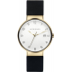 JACOB JENSEN JJ 186 HORLOGE VERGULD TITANIUM TIMELESS NORDIC
