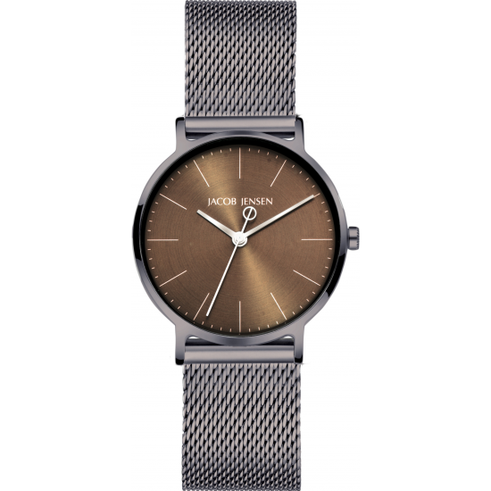 JACOB JENSEN JJ 178 DAMESHORLOGE TITANIUM TIMELESS NORDIC