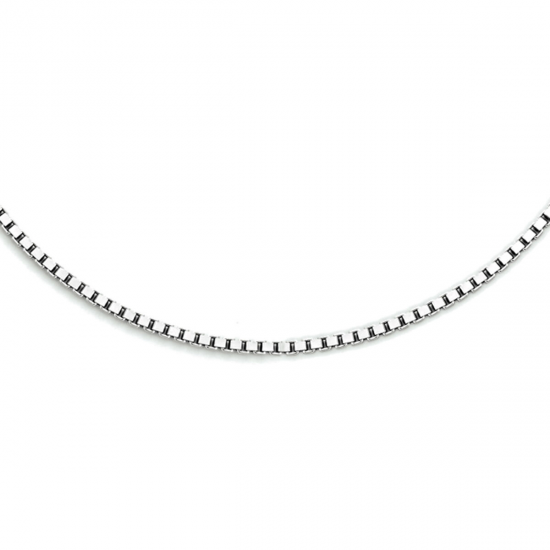 HUISCOLLECTIE 1333552 ZILVEREN VENETIAANS COLLIER GERHODINEERD HUISCOLLECTIE 1333552 ZILVEREN VENETIAANS COLLIER GERHODINEERD