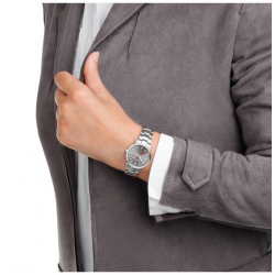 MONDAINE M658.30323.80SBJ DAMESHORLOGE STAAL 30MM. CLASSIC