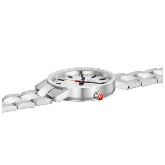 MONDAINE M658.30323.11SBJ DAMESHORLOGE STAAL 30MM. CLASSIC MONDAINE M658.30323.11SBJ DAMESHORLOGE STAAL 30MM. CLASSIC