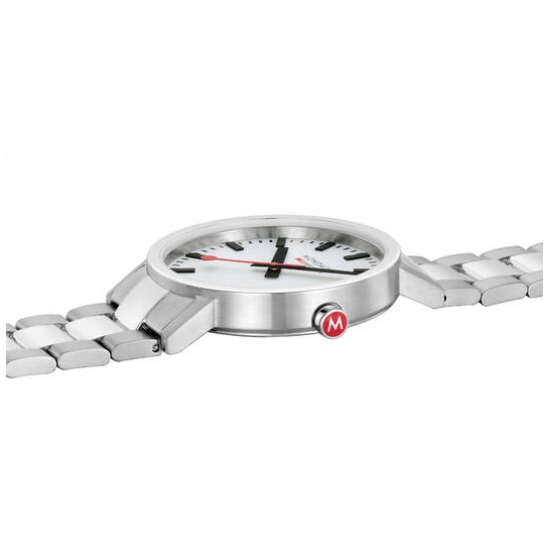MONDAINE M660.30360.11SBJ HERENHORLOGE STAAL 40MM. CLASSIC MONDAINE M660.30360.11SBJ HERENHORLOGE STAAL 40MM. CLASSIC