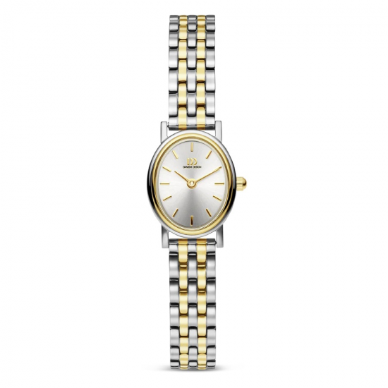 DANISH DESIGN IV95Q1310 DAMESHORLOGE VERGULD STAAL ELOISE TWO TONE DANISH DESIGN IV95Q1310 DAMESHORLOGE VERGULD STAAL ELOISE TWO TONE