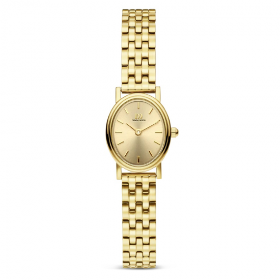 DANISH DESIGN IV96Q1310 DAMESHORLOGE VERGULD STAAL ELOISE GOLD DANISH DESIGN IV96Q1310 DAMESHORLOGE VERGULD STAAL ELOISE GOLD
