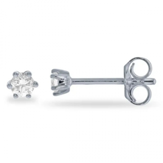 PAS DIAMONDS GGA1671 14K WITGOUDEN OORKNOPPEN MET NATUURLIJKE DIAMANT PAS DIAMONDS GGA1671 14K WITGOUDEN OORKNOPPEN MET NATUURLIJKE DIAMANT