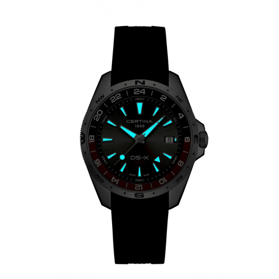CERTINA C047.452.17.081.01 HERENHORLOGE DS -X GMT CERTINA C047.452.17.081.01 HERENHORLOGE DS -X GMT