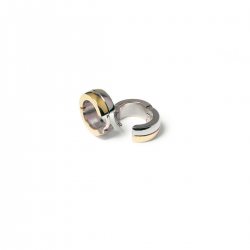 BOCCIA 0505-07 TITANIUM OORRINGEN BICOLOR POLI