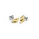 BOCCIA 0552-05 VERGULD TITANIUM OORSTEKERS BOCCIA 0552-05 VERGULD TITANIUM OORSTEKERS