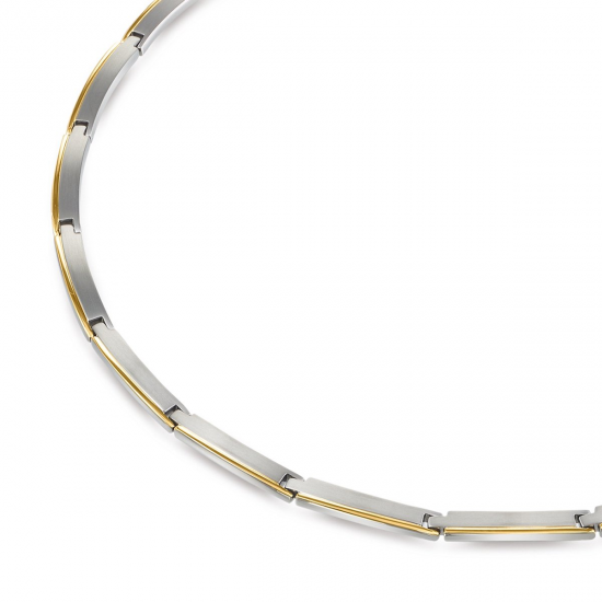 BOCCIA 08028-02 VERGULD TITANIUM COLLIER BICOLOR BOCCIA 08028-02 VERGULD TITANIUM COLLIER BICOLOR
