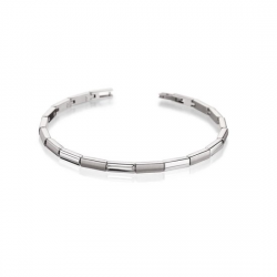 BOCCIA 0387-01 TITANIUM ARMBAND MAT-GLANZEND