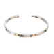 BOCCIA 0329-04 TITANIUM ARMBAND BICOLOR MAT-GLANZEND BOCCIA 0329-04 TITANIUM ARMBAND BICOLOR MAT-GLANZEND
