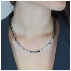 BOCCIA 0866-01 TITANIUM COLLIER MAT-GLANZEND