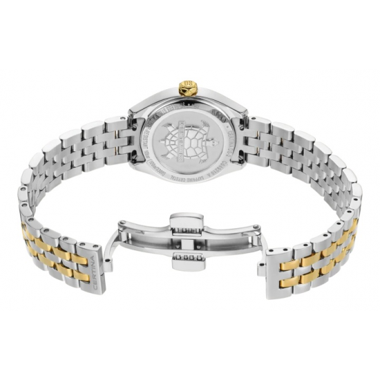 CERTINA C049.210.22.116.00 DAMESHORLOGE STAAL BICOLOR DIAMANT DS-2 CERTINA C049.210.22.116.00 DAMESHORLOGE STAAL BICOLOR DIAMANT DS-2