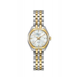 CERTINA C049.210.22.116.00 DAMESHORLOGE STAAL BICOLOR DIAMANT DS-2
