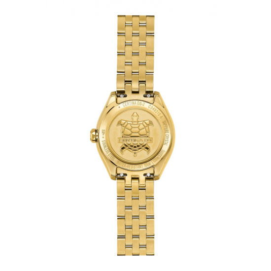 CERTINA C049.210.33.116.00 DAMESHORLOGE PVD VERGULD STAAL DIAMANT DS-2 CERTINA C049.210.33.116.00 DAMESHORLOGE PVD VERGULD STAAL DIAMANT DS-2