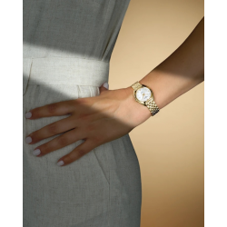 CERTINA C049.210.33.116.00 DAMESHORLOGE PVD VERGULD STAAL DIAMANT DS-2