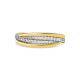 PAS DIAMONDS GPP2119 14K GOUDEN RING CROSSOVER MET NATUURLIJKE DIAMANT