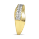 PAS DIAMONDS GGE2617 14K GOUDEN RING CROSSOVER MET NATUURLIJKE DIAMANT 0.70CT. PAS DIAMONDS GGE2617 14K GOUDEN RING CROSSOVER MET NATUURLIJKE DIAMANT 0.70CT.
