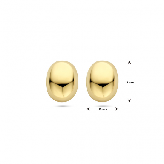 THE HOUSE OF JEWELS 4033011 GOUDEN OORKNOPPEN