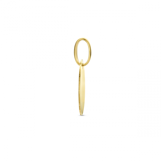 THE HOUSE OF JEWELS 4026543 GOUDEN HANGER GRAVEERPLAATJE