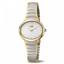 BOCCIA 3280-03 TITANIUM DAMESHORLOGE BICOLOR