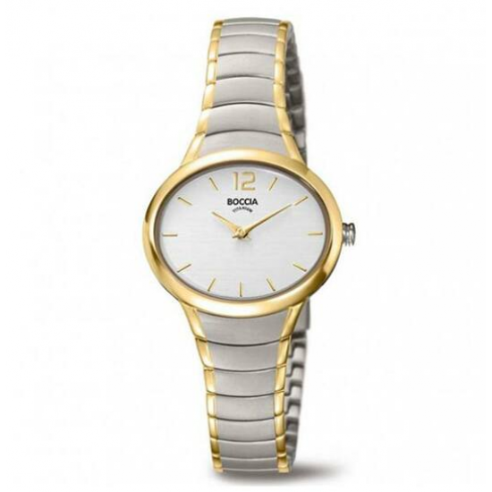 BOCCIA 3280-03 TITANIUM DAMESHORLOGE BICOLOR