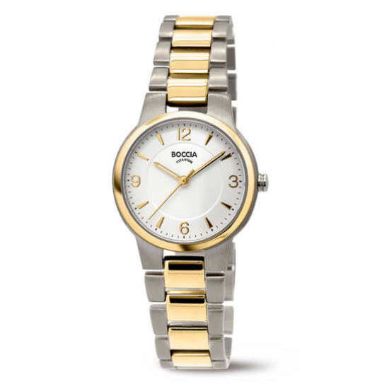 BOCCIA 3359-02 TITANIUM DAMESHORLOGE BICOLOR