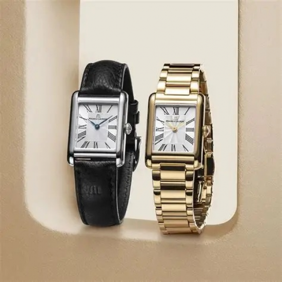 MAURICE LACROIX FA1205-PVY02-110-1 DAMESHORLOGE PVD VERGULD FIABA SQUARE QUARTZ