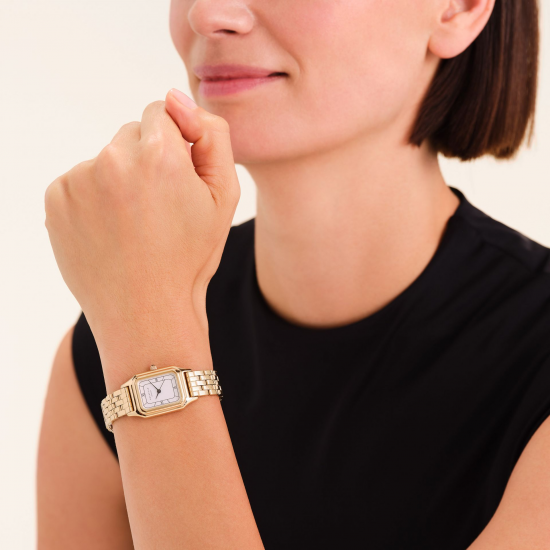 ROSEFIELD BBGSG-B08 DAMESHORLOGE VERGULD STAAL IVY GOLD