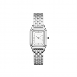 ROSEFIELD OCWSSS-OC02 DAMESHORLOGE STAAL IVY WHITE SILVER