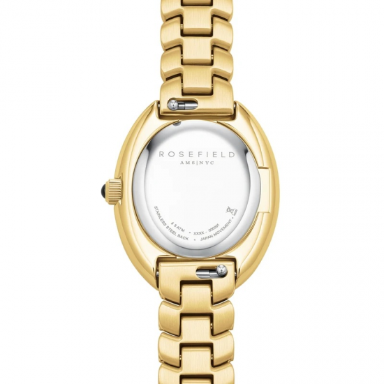 ROSEFIELD OVWGSG-OV19 DAMESHORLOGE VERGULD STAAL OVALE GOLD
