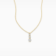 BLUSH LG3020Y GEELGOUDEN COLLIER MET LAB GROWN DIAMOND HANGER 0.43CT