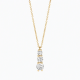 BLUSH LG3020Y GEELGOUDEN COLLIER MET LAB GROWN DIAMOND HANGER 0.43CT