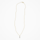 BLUSH LG3020Y GEELGOUDEN COLLIER MET LAB GROWN DIAMOND HANGER 0.43CT