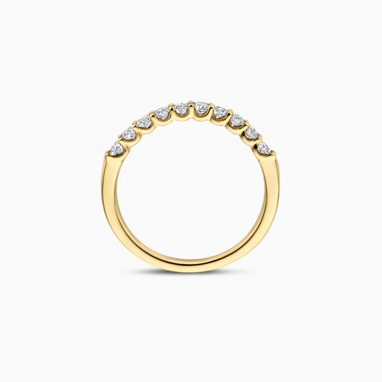 BLUSH LG1042Y GEELGOUDEN RING MET LAB GROWN DIAMOND 0.52CT